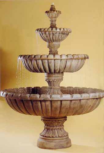  Garden Fountain, Cast Stone Garden Fountain Tiered Fountain